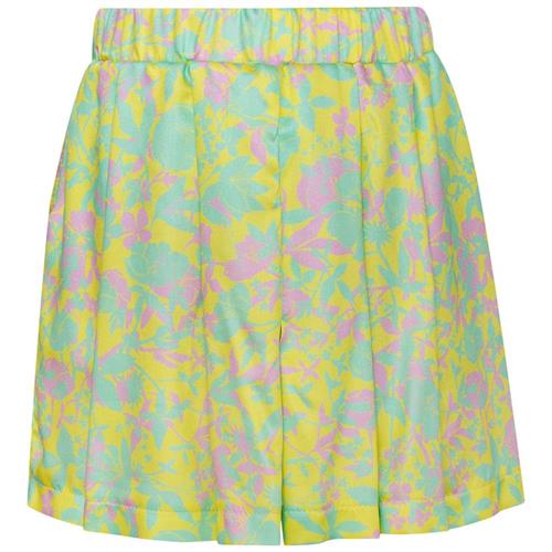 Paade Mode Blomstret Buksenederdel Anemone Yellow 5 Y  Gul  5 år  Piger