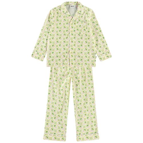 Molo Lex Pyjamas Pale Berries 122 cm  Gul  122 cm  Drenge, Piger