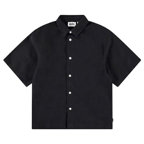 Molo Richie Shirt Black 134/140 cm  Sort  134/140 cm  Drenge
