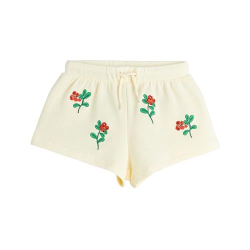 Mini Rodini Lingonberries Aop Sweatshorts Shorts Offwhite 92/98 cm  Creme  92/98 cm  Drenge, Piger