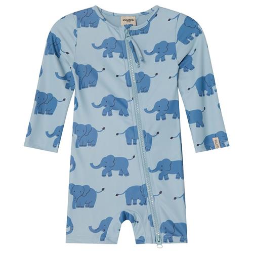 Kuling Mauritius UV-dragt Blue Elephant 62/68 cm  Blå  62/68 cm  Drenge, Piger