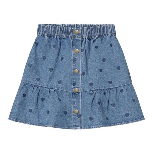 Fliink Donna Denim Nederdel Light Denim Blue 12 months  Blå  12 måneder  Drenge, Piger