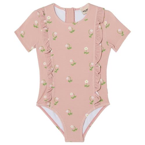 Kuling Symi UV-badedragt Woody Rose Mosippa 86/92 cm  Lyserød  86/92 cm  Piger