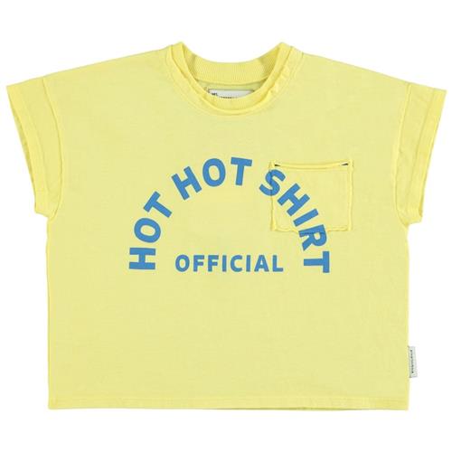 Piupiuchick T-shirt Med Tryk Gul 18 Months  Gul  18 måneder  Drenge, Piger