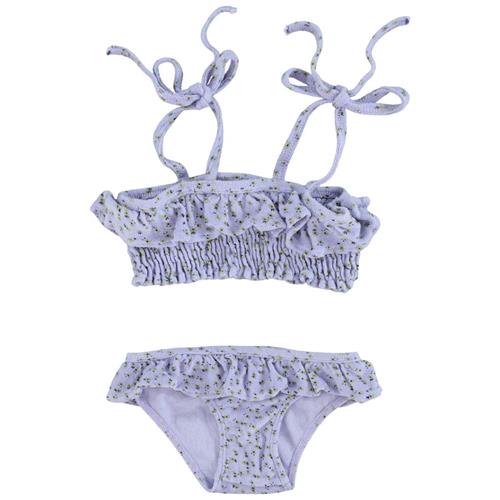 Piupiuchick Blomstret Bikini Lavendel 3 Y  Lilla  3 år  Piger