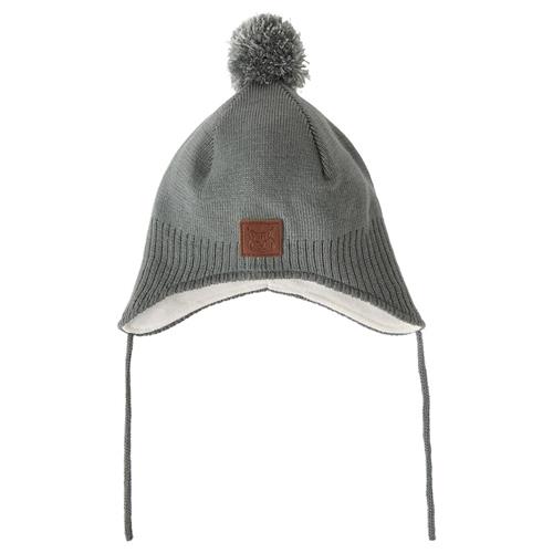 Kuling Narvik Helmet Beanie Med Fleeceforing Light Green 52/54 cm  Grøn  52/54 cm  Drenge, Piger