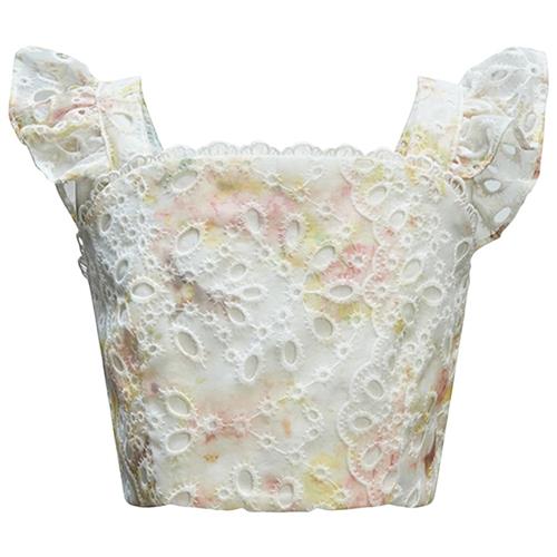 Bardot Junior Thalia Blomstret Top Spring Bloom 10 Y  Creme  10 år  Piger