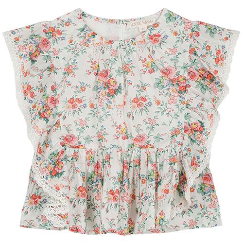 Louise Misha Ines Bluse Cream Rosa Festa 4 Y  Creme  4 år  Piger