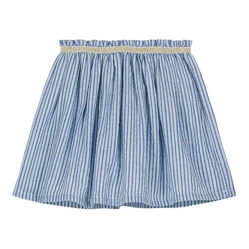 Louise Misha Cephee Nederdel Blue Parasol Stripes 6 Y  Blå  6 år  Piger