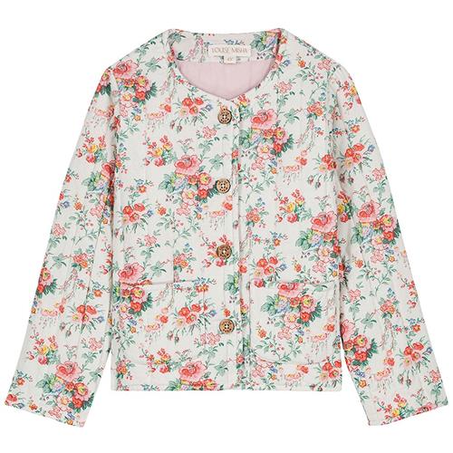 Louise Misha Astrid Jakke Cream Rosa Festa 6 Y  Creme  6 år  Piger