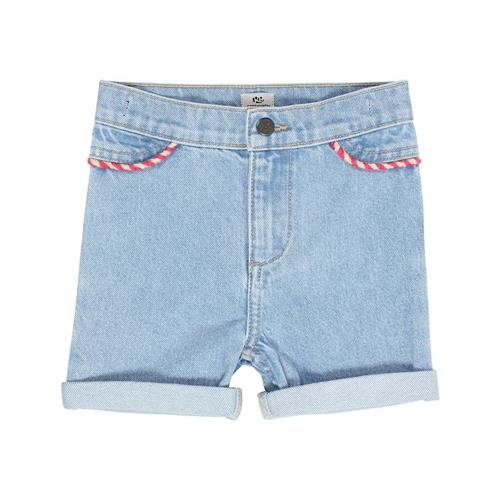 Copenhagen Colors Denim Shorts Light Blue Indigo Washed 116 cm  Blå  116 cm  Piger