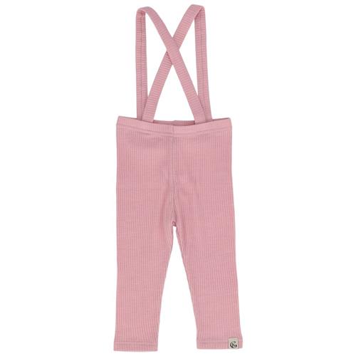 Gullkorn Babylongs i kridtuld, lilla og pink 74 cm Uld Lyserød  74 cm  Drenge, Piger