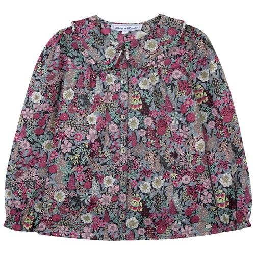 Tartine et Chocolat Blomstret Bluse Grå 5 Y  Grå  5 år  Piger