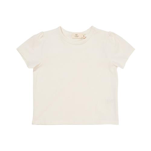 Copenhagen Colors T-shirt Med Flæseærmer Cream 104cm  Beige  104 cm  Piger