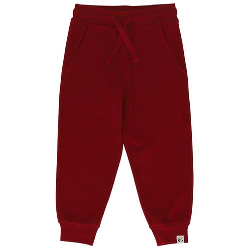 Gullkorn Eno Pant dyb rød Deep Red-104 cm  Rød  104 cm  Drenge