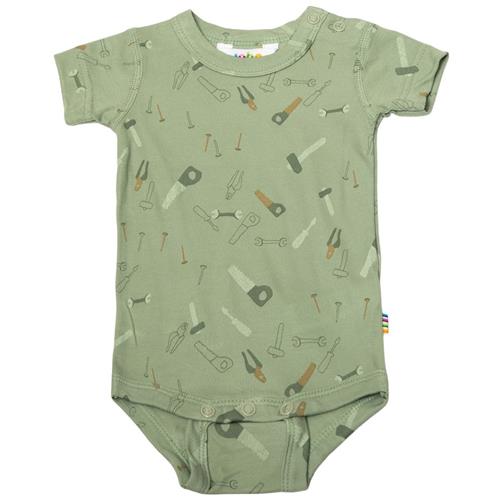 Joha Mønstret Babybody Grøn 50 cm  Grøn  50 cm  Drenge, Piger