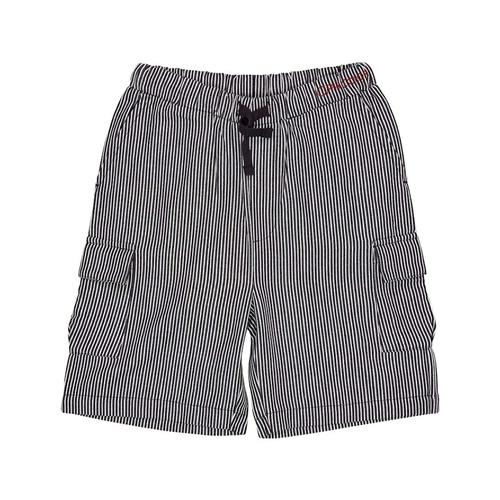 Copenhagen Colors Stribede Shorts Navy Stripe 98 cm  Blå  98 cm  Drenge