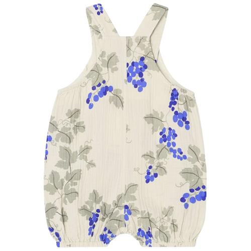 garbo&friends Dungarees I Musselin Grapes Blue 50/56 cm  Blå  50/56 cm  Drenge, Piger