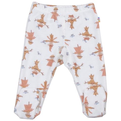 Joha Leggings m/fod Off White 40 cm  Creme  40 cm  Drenge, Piger