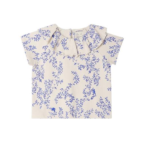 garbo&friends Jersey-bluse Jardim 74/80 cm  Blå  74/80 cm  Piger