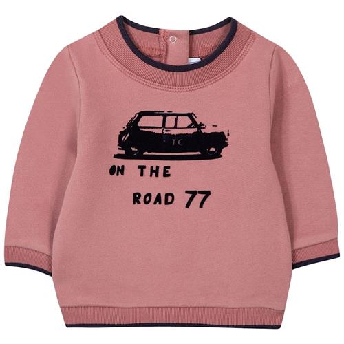 Tartine et Chocolat Sweatshirt Med Tryk Lyserød 2 Y  Lyserød  2 år  Drenge
