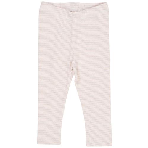 Copenhagen Colors Stribede Leggings Lyserød 74 cm  Lyserød  74 cm  Piger