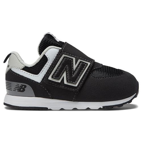 New Balance 574 Sneakere Med Velcrostrop Sort Black 25 EU  Sort  25 EU  Drenge, Piger