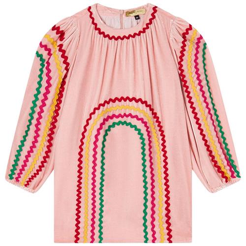 Stella McCartney Kids Kjole Med Broderi Lyserød 6 Y  Lyserød  6 år  Piger