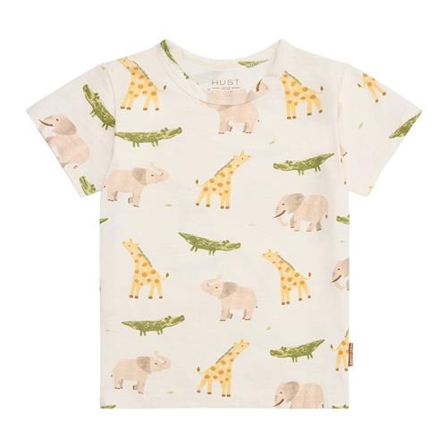 Hust&Claire August T-shirt Ivory 110 cm  Creme  110 cm  Drenge