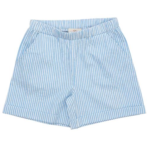 Copenhagen Colors Stribet Shorts Himmelblå 128 cm  Blå  128 cm  Drenge, Piger