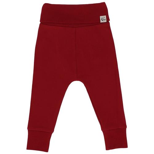 Gullkorn Isa Baby Bukser Deep Red 56 cm  Rød  56 cm  Piger