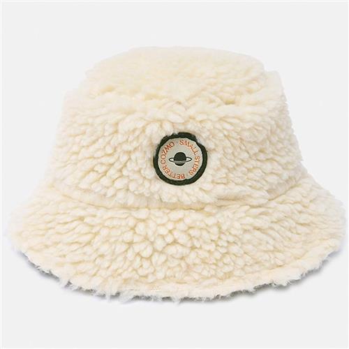 My Little Cozmo Faux Shearling Bucket Solhat Unique 54 cm  Creme  54 cm  Drenge, Piger