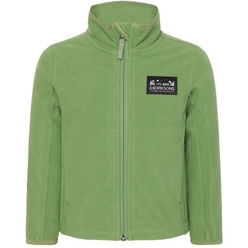 Didriksons Muskot Kids Fleece-jakke Algae Green 80 cm  Grøn  80 cm  Drenge, Piger