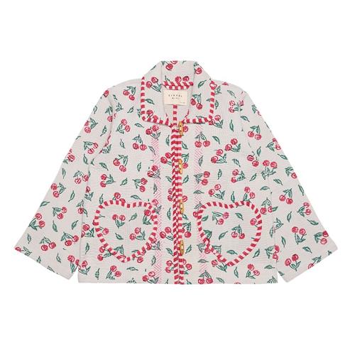 Sissel Edelbo Lura MINI Jakke Cherry 7-8 Y  Rød  7-8 år  Piger