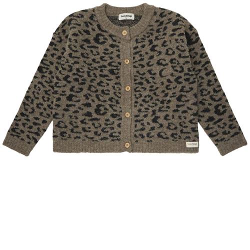 Tocoto Vintage Animal Print Knitted Trøje Brown 10 Y  Brun  10 år  Drenge, Piger