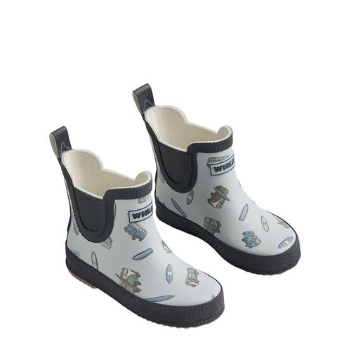 Wheat Beta Gummistøvler Surf Life 33 EU  Blå  33 EU  Drenge, Piger