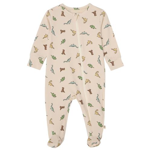 Buddy & Hope GOTS Leo Pyjamas Dinosaur 74/80 cm  Hvid Dyr 74/80 cm  Drenge, Piger