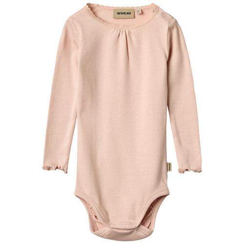 Wheat Lotta Ribbet Baby Body Powder 74 cm  Lyserød  74 cm  Drenge, Piger