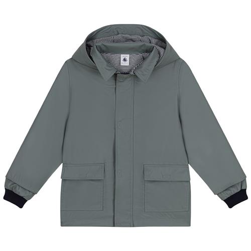 Petit Bateau Iconic Genanvendt Regnfrakke Thuya Green 4 Y  Grøn  4 år  Drenge