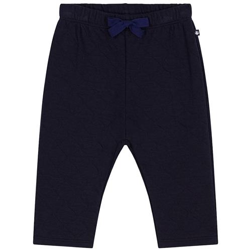 Petit Bateau Quiltede Rørstrikkede Bukser Smoking Blue 3 months  Marineblå  3 måneder  Drenge, Piger