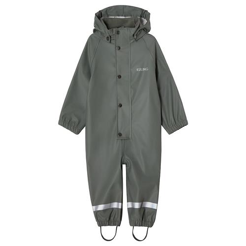 Kuling Leeds Uforet Regnovertræksdragt Light Green  74/80 cm Rain Grøn  74/80 cm  Drenge, Piger