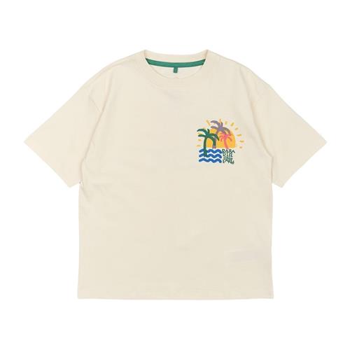 The New GOTS Obi Tee White Swan White Swan 3-4 Y  Hvid  3-4 år  Drenge
