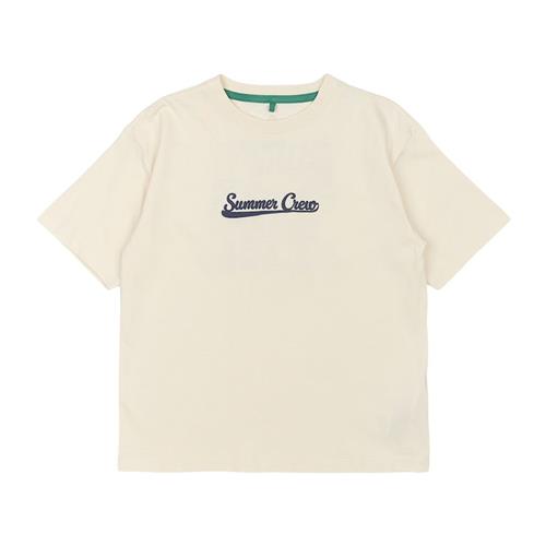 The New GOTS Ore Tee White Swan White Swan 5-6 Y  Hvid  5-6 år  Drenge