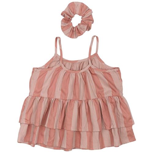 The New Ofelia Til Toppen Old Rose Striped Old Rose Striped 9-10 Y  Lyserød  9-10 år  Piger