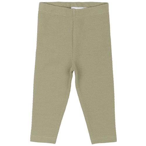 The New Siblings GOTS Ozzy Leggings Tea Tea 56 cm  Grøn  56 cm  Drenge