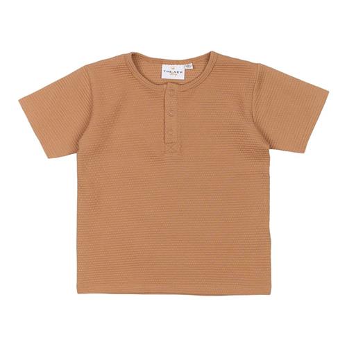 The New Siblings GOTS Ozzy Tee Indian Tan Indian Tan 104cm  Brun  104 cm  Drenge