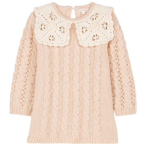 Louise Misha Sangani Strikket Kjole Blush 5 Y  Lyserød  5 år  Piger