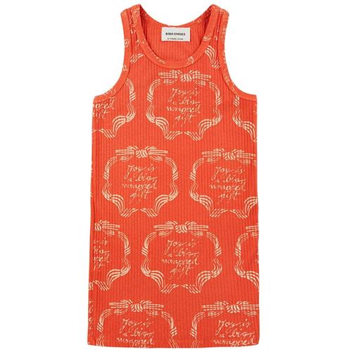 Bobo Choses Ribbon Gift All Over Midi Kjole Red 2-3 Y  Rød  2-3 år  Piger