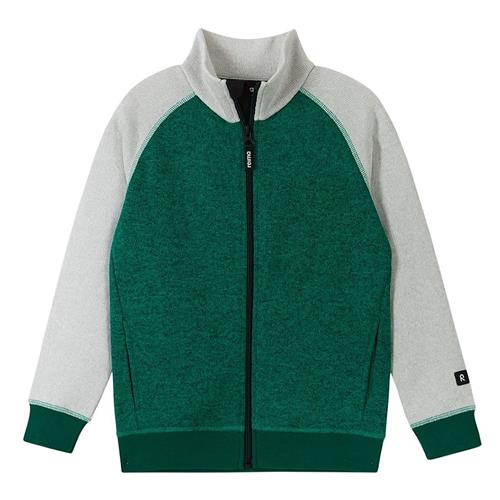 Reima Fleecetrøje, Neulomus-Deeper Green 110 cm  Grøn  110 cm  Drenge, Piger