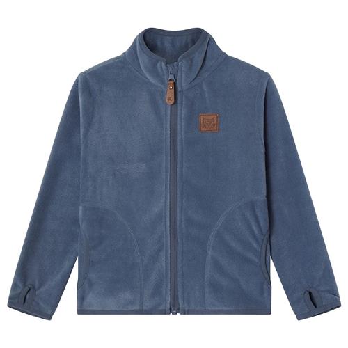 Kuling Northpole Fleece-jakke Flintstone Blue 62/68 cm  Blå  62/68 cm  Drenge, Piger